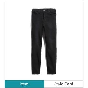 Pistola faded black skinny jean size 28/6